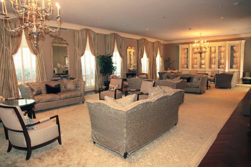 Group therapy room at Greenhouse Treatment Center in Grand Prairie, Texas