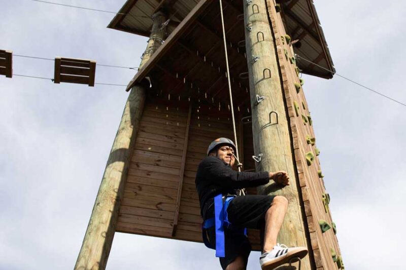 Outdoor activity at Driftwood Recovery in the Texas Hill Country