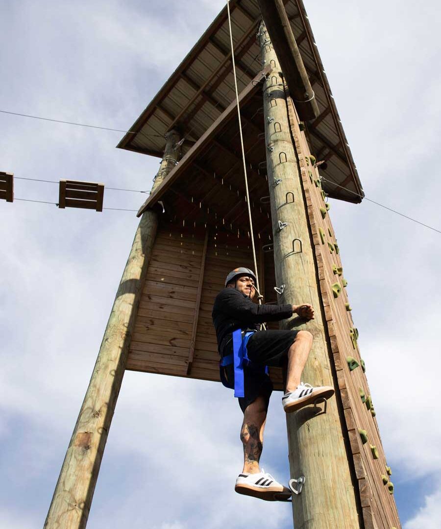 Outdoor activity at Driftwood Recovery in the Texas Hill Country
