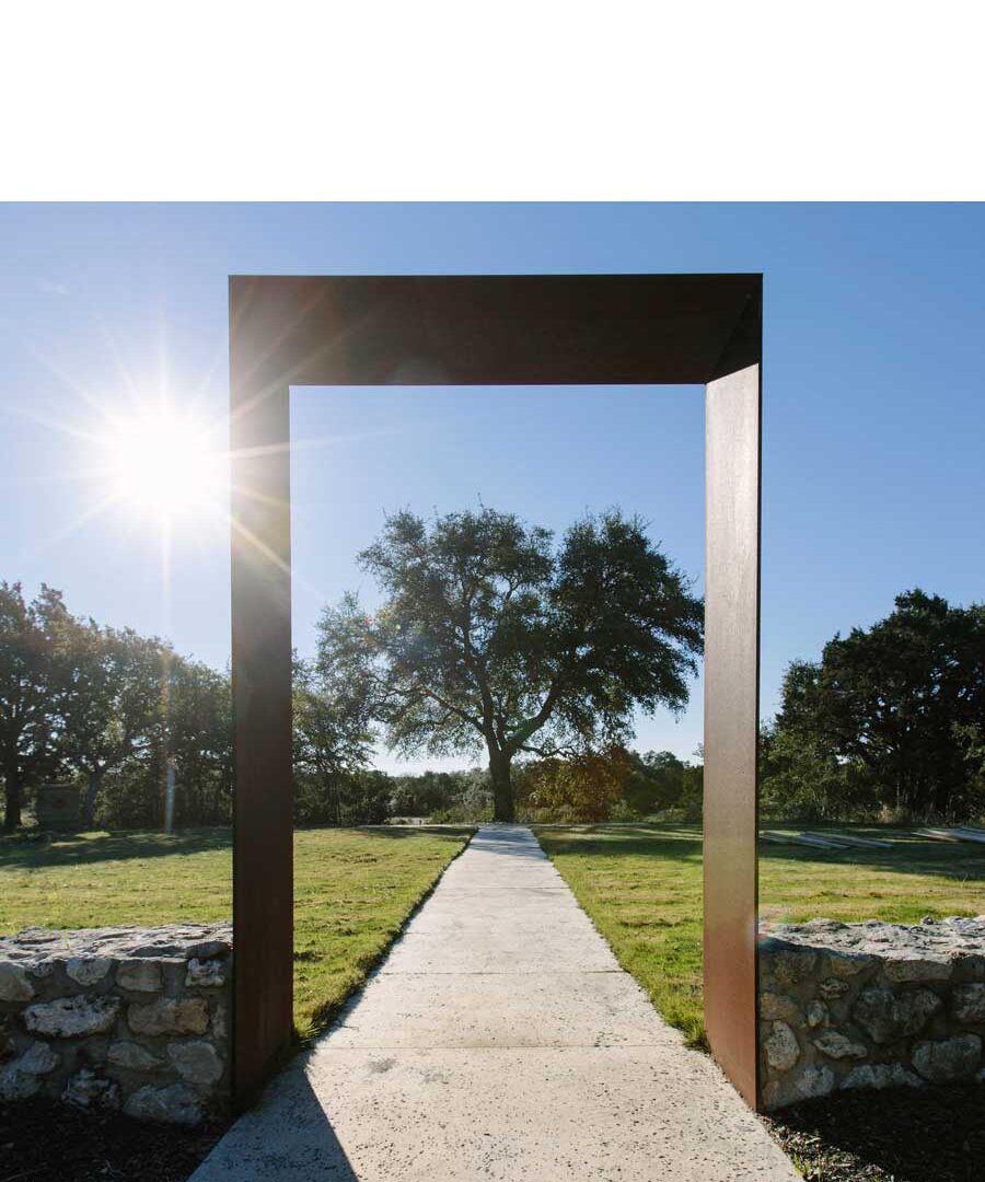 Natural setting at Driftwood Recovery in the Texas Hill Country