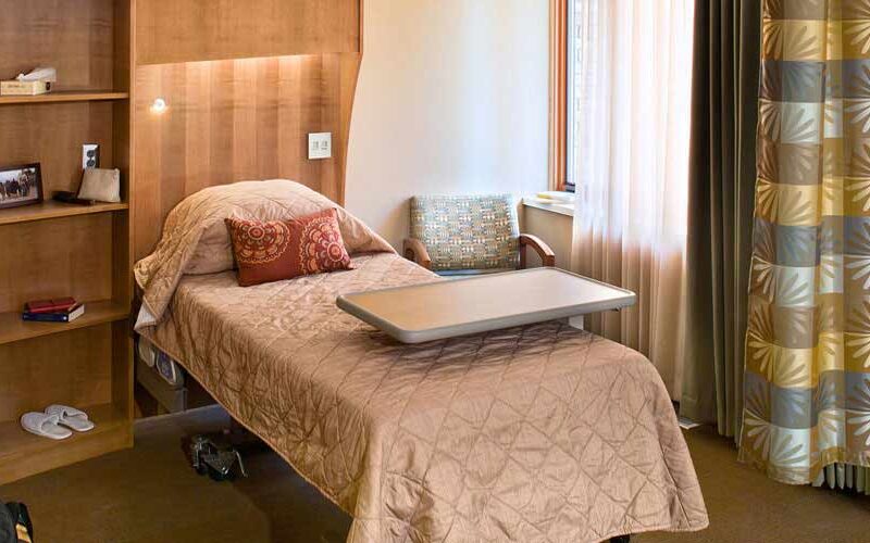 Medical unit room at Hazelden Betty Ford Center City in Minnesota