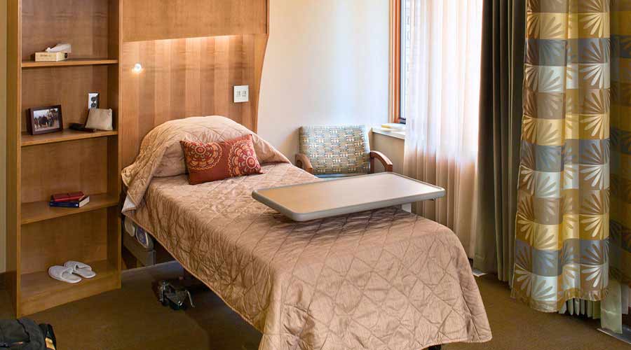 Medical unit room at Hazelden Betty Ford Center City in Minnesota