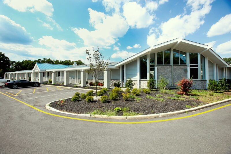 Exterior of Sunrise Detox's Toms River treatment center in New Jersey