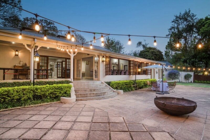 Building entrance at White River Manor