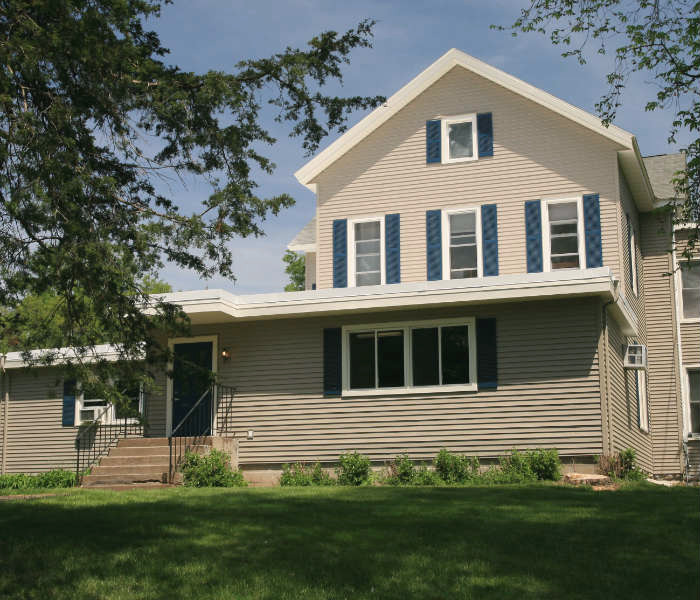 Exterior of Burkwood Treatment Center in Hudson, Wisconsin