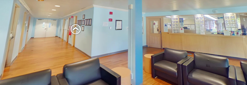 Lobby at Pacific Grove Hospital in Riverside, California