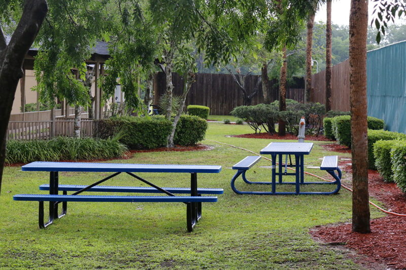 Phoenix House Florida Citra residential campus courtyard