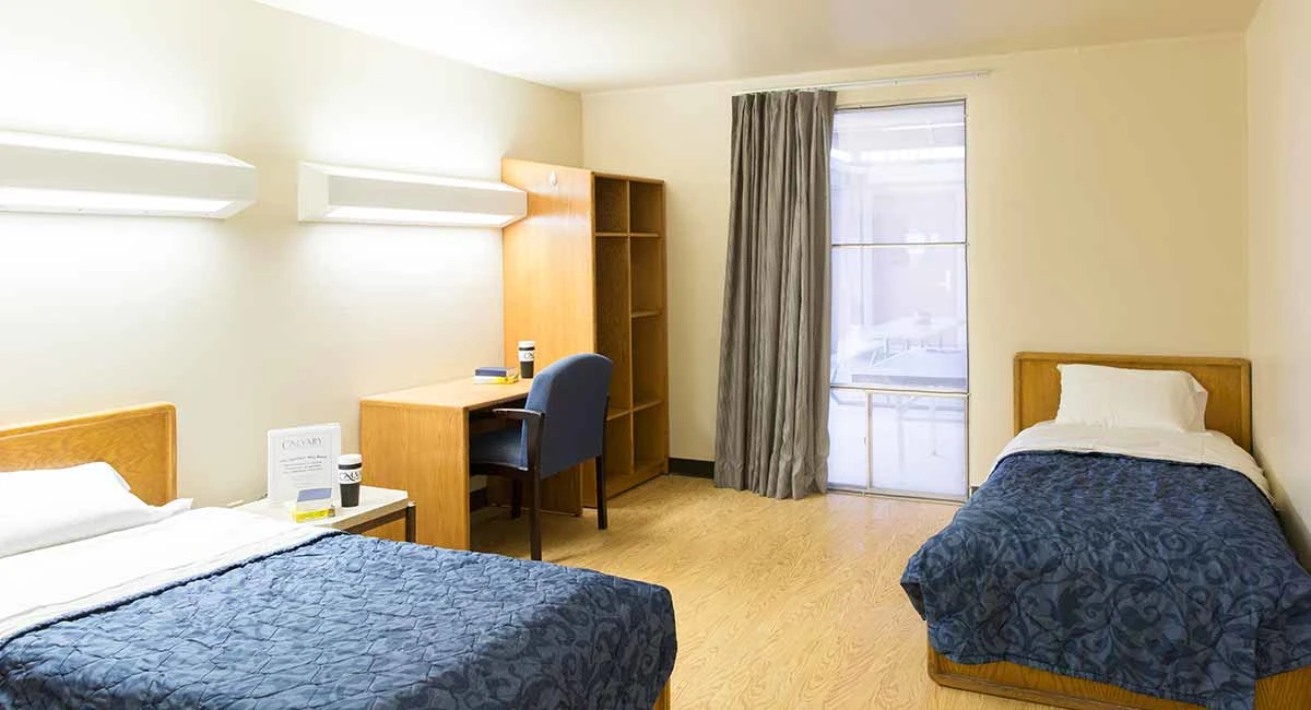 Bedroom at Calvary Healing Center in Phoenix, Arizona