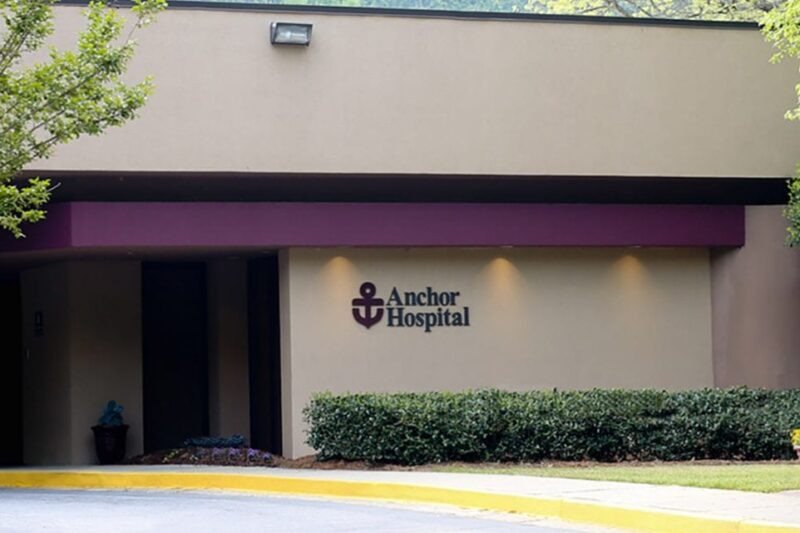 Anchor Hospital main campus exterior in Atlanta, Georgia