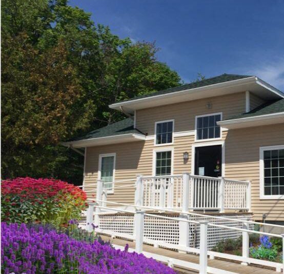 Bear River Health admissions building in Boyne Falls, Michigan