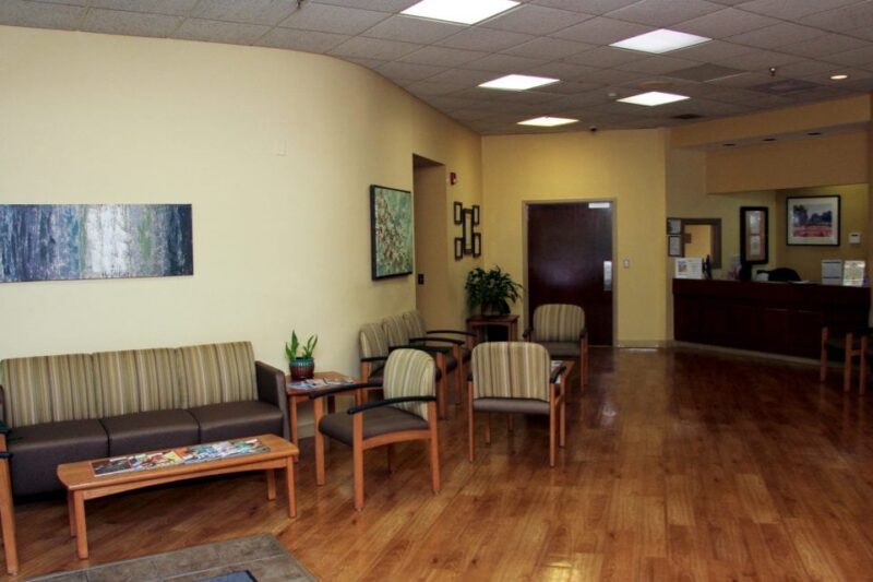 Anchor Hospital main campus reception area