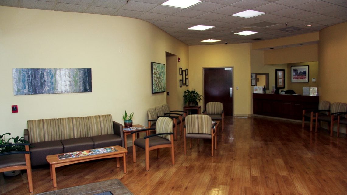 Anchor Hospital main campus reception area