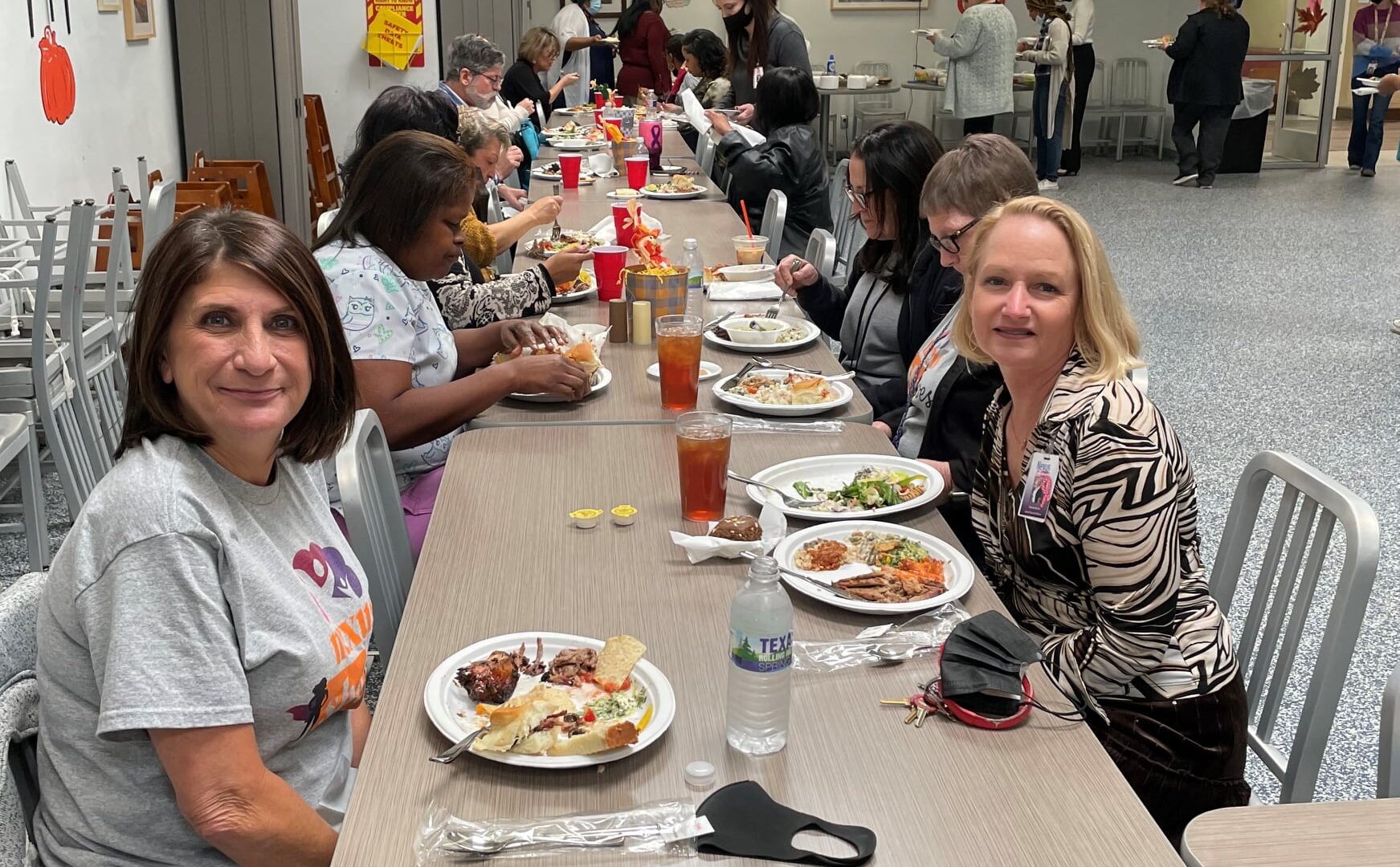Nexus Family Recovery Center community dining activity