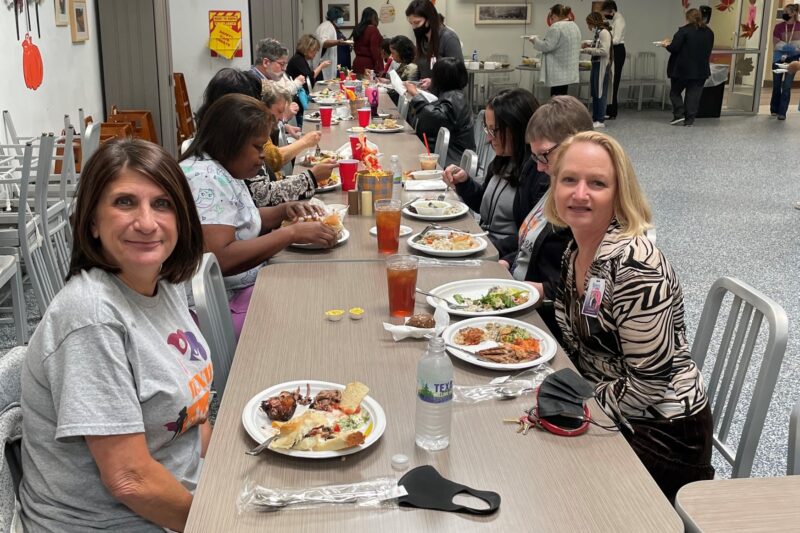 Nexus Family Recovery Center community dining activity