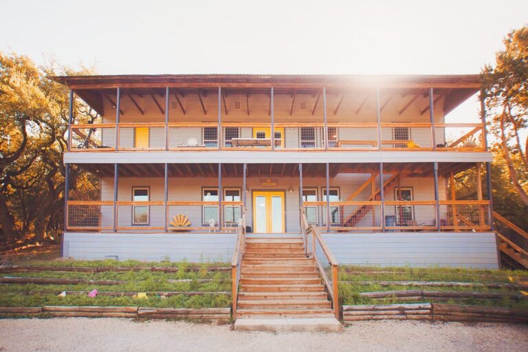 Residential treatment building at Windmill Wellness Ranch in Canyon Lake, Texas