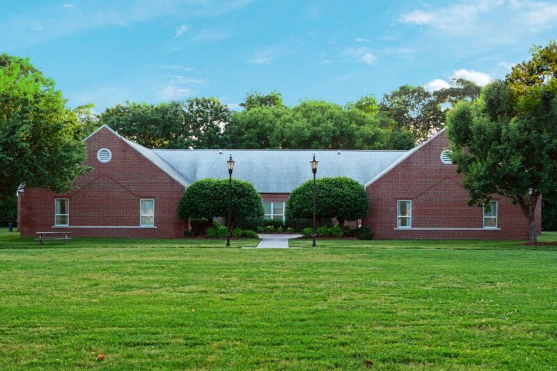 Residential campus building at The Barry Robinson Center in Norfolk, Virginia