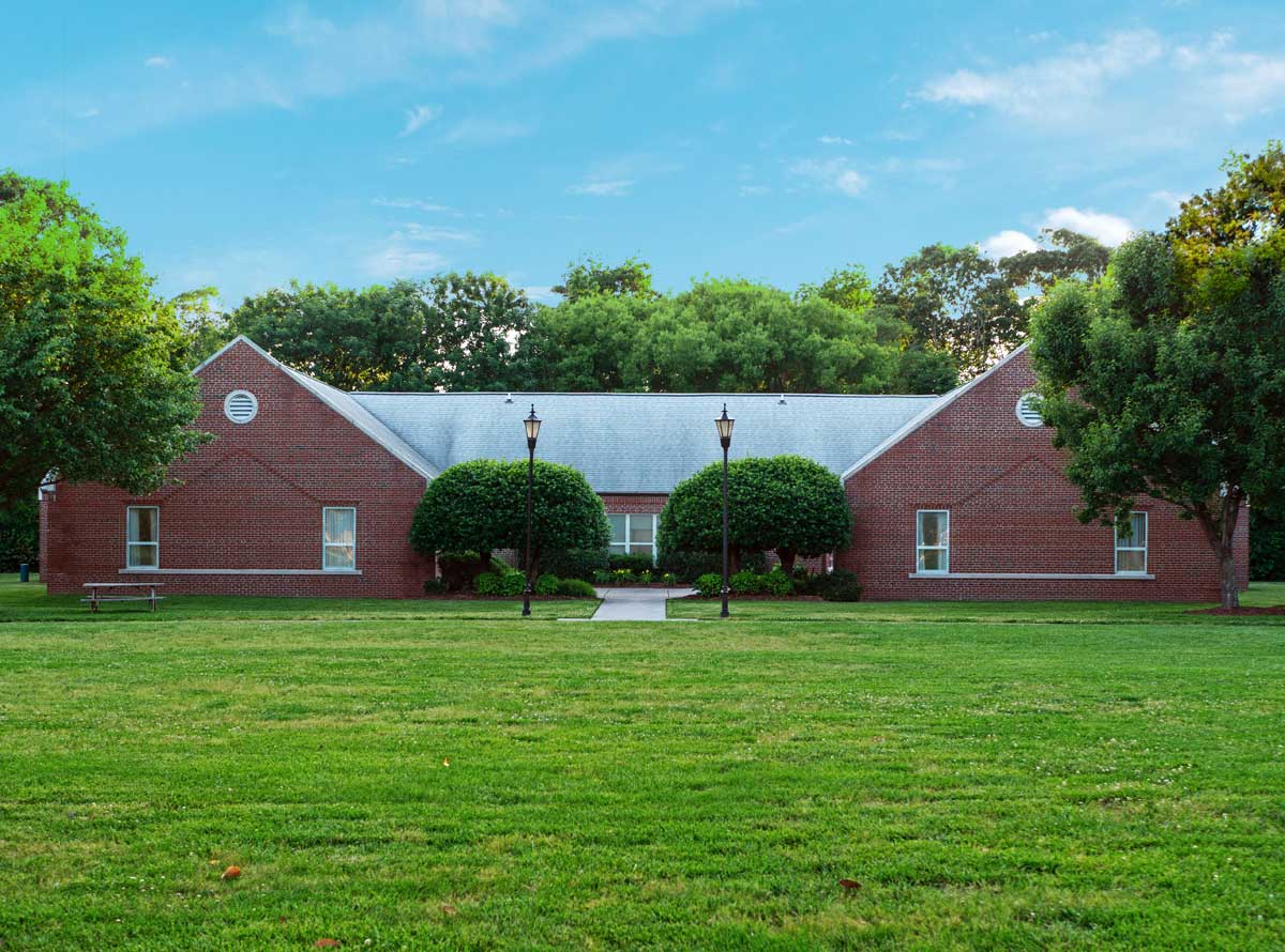 Residential campus building at The Barry Robinson Center in Norfolk, Virginia