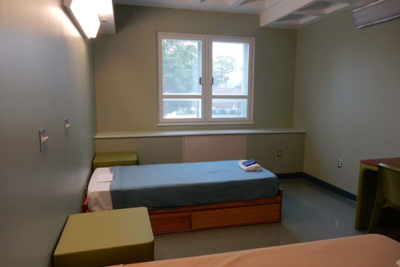 Bedroom at High Point Treatment Center's Plymouth Campus