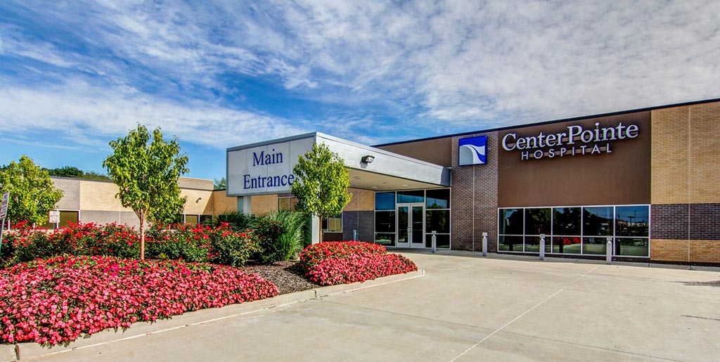 CenterPointe Hospital treatment facility in St. Charles, Missouri