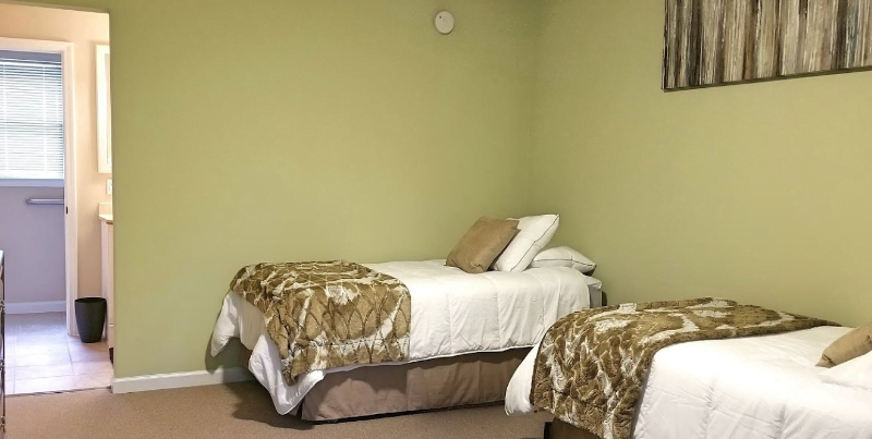 Shared bedroom at Eagle Overlook Recovery in Dahlonega, Georgia