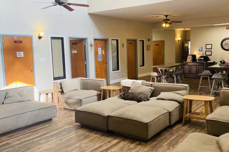 Lobby at San Antonio Recovery Center Culebra