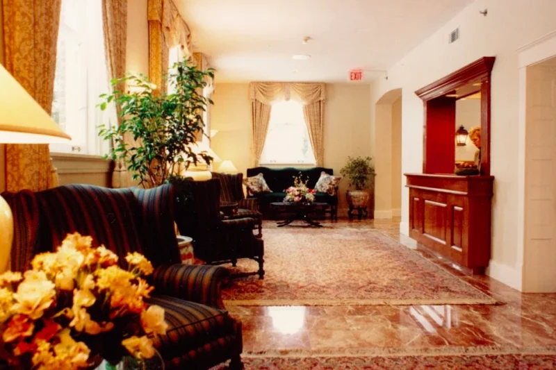 Lobby at The Abbey Addiction Treatment Center