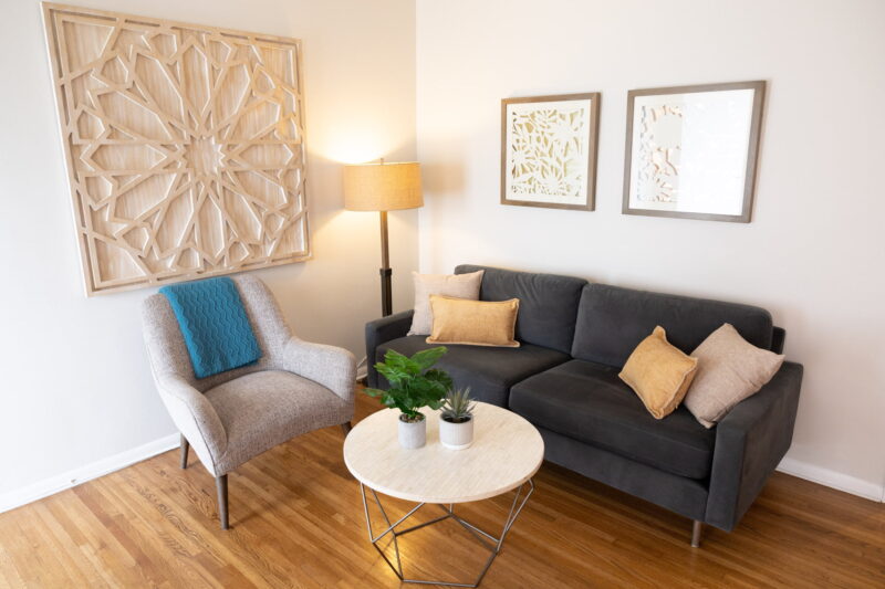 Sitting area at Clearview Treatment Programs in Venice, California