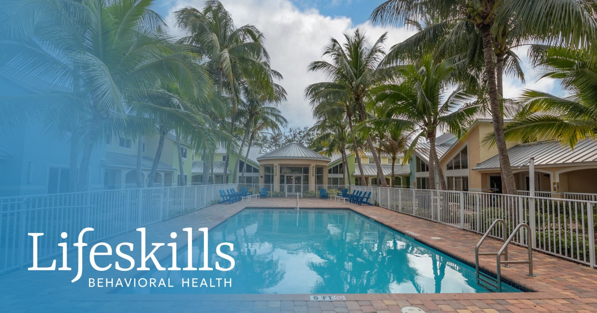 Lifeskills residential behavioral health campus in Deerfield Beach, Florida