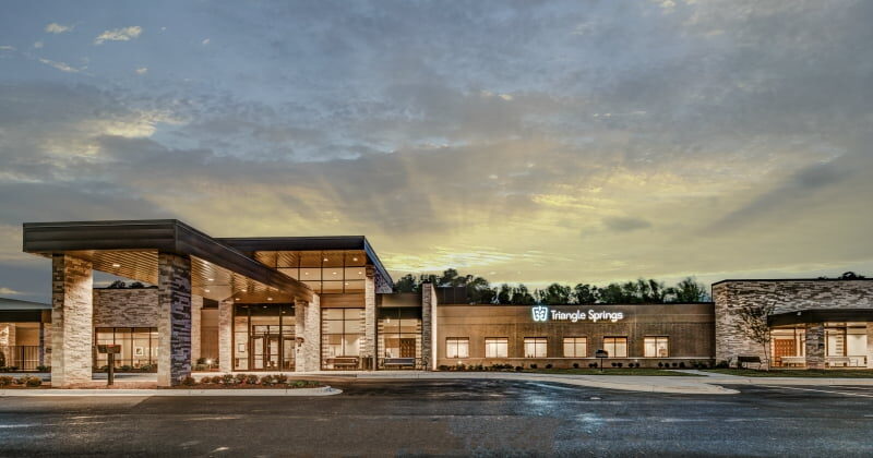 Triangle Springs hospital campus in Raleigh, North Carolina