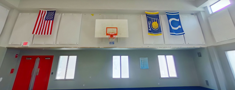 Gymnasium at Resource Treatment Center