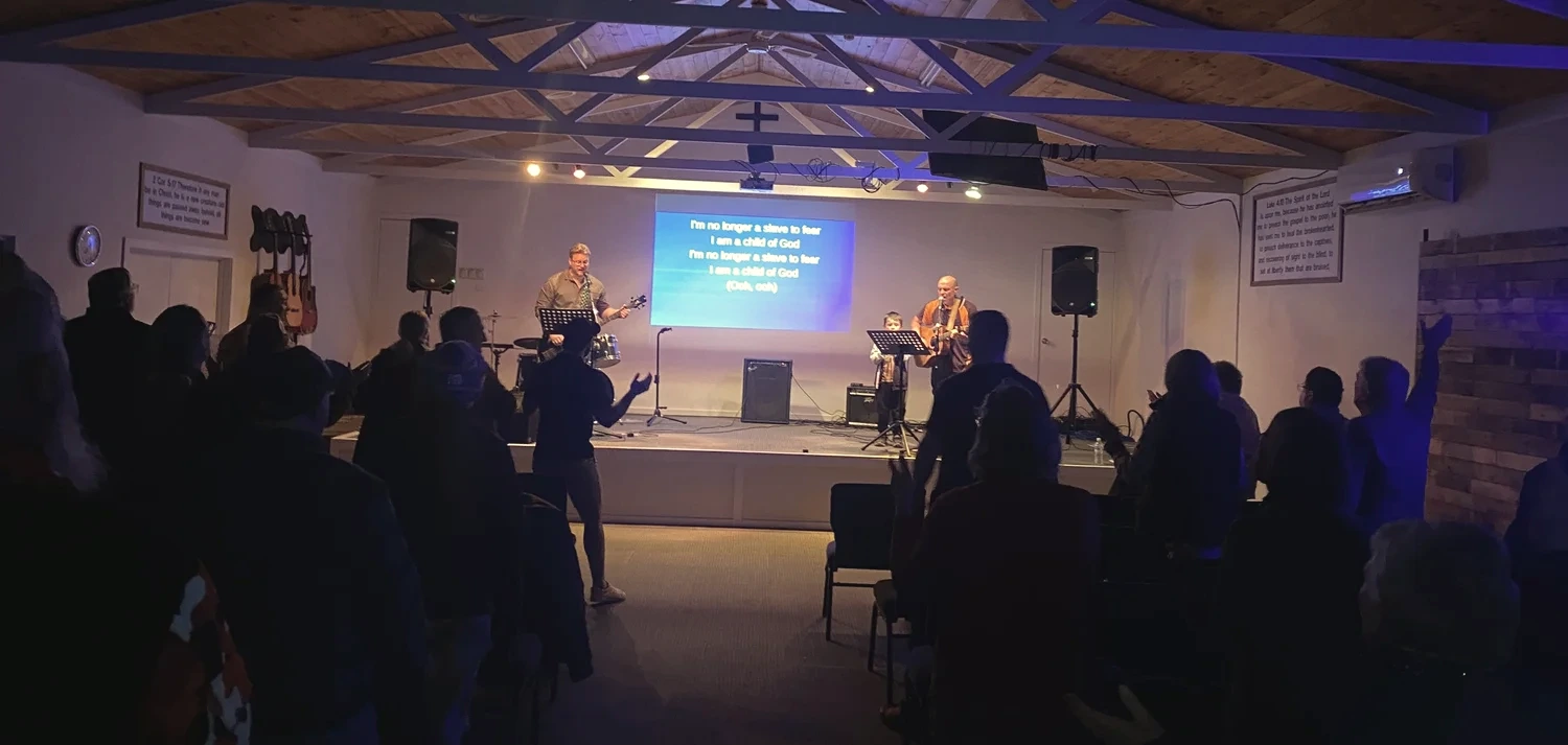 Chapel gathering at Teen Challenge Victoria’s Kyabram residential centre