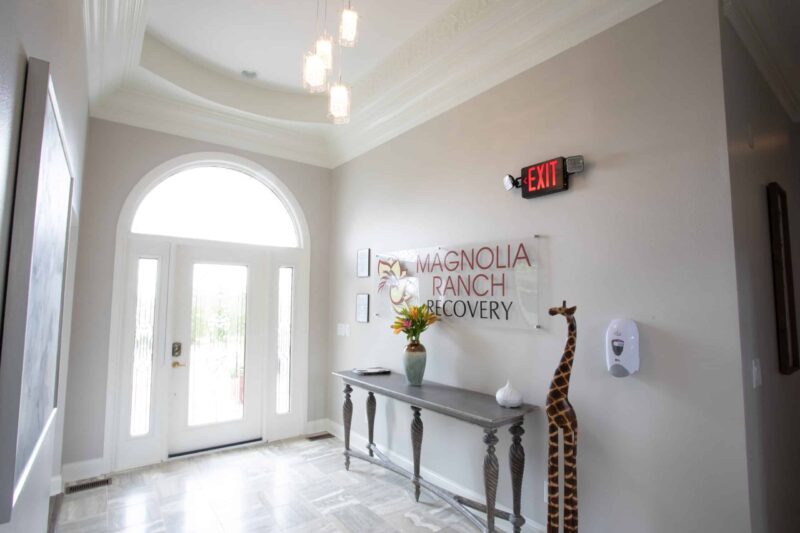 Interior entrance at Magnolia Ranch Recovery in Pulaski, Tennessee