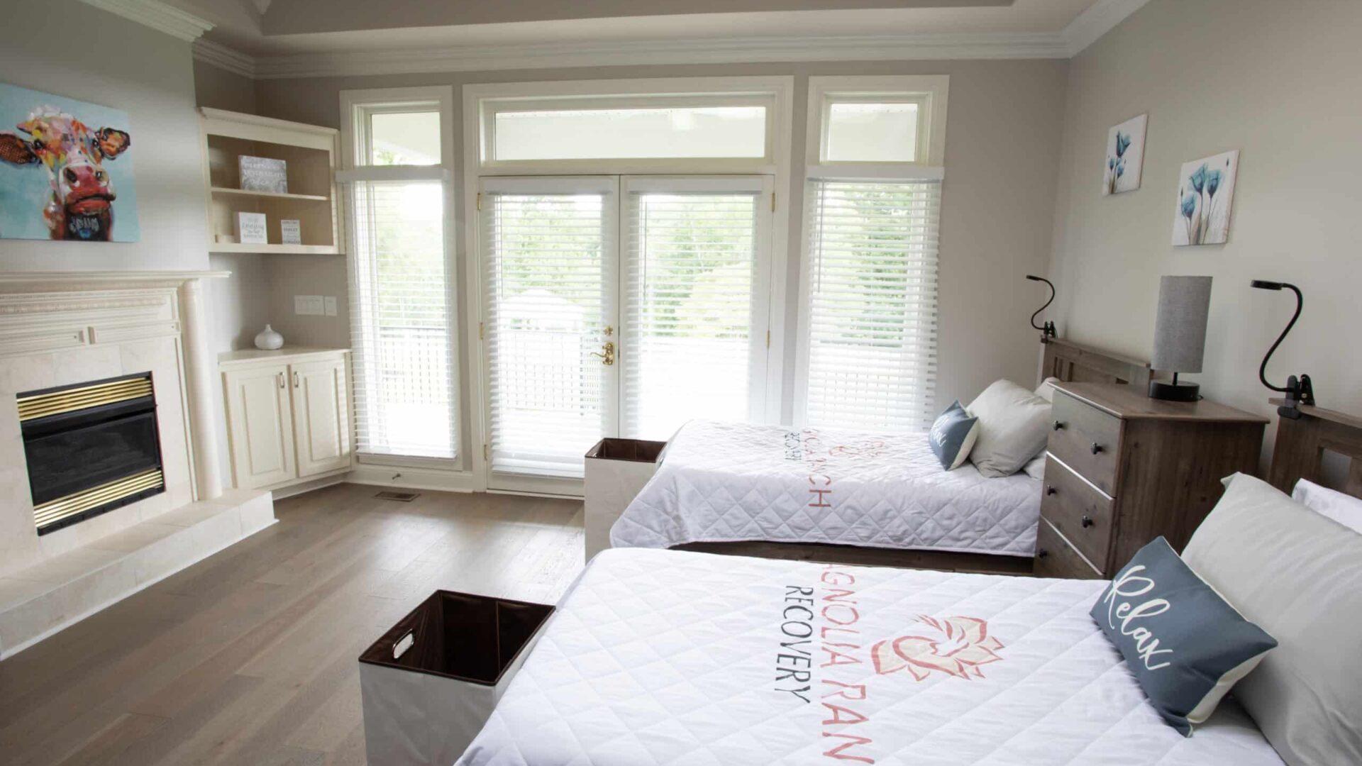 Shared bedroom at Magnolia Ranch Recovery in Pulaski, Tennessee