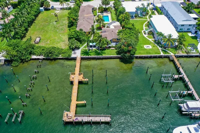 Aerial view of Ambrosia Treatment Center's Singer Island waterfront campus
