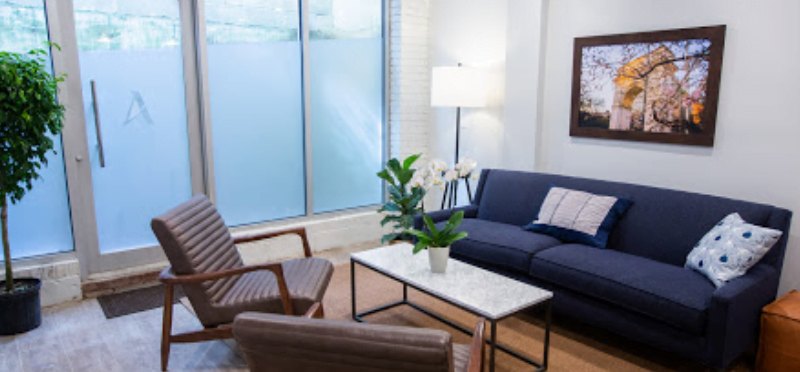Patient lounge at Ascendant New York