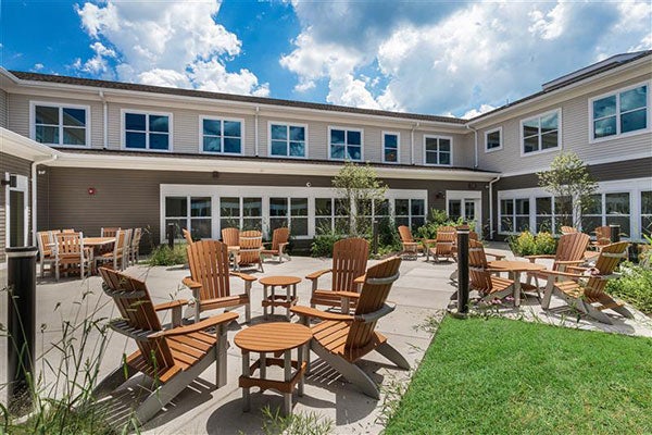 Exterior of an AtlantiCare Addiction Services residential treatment facility