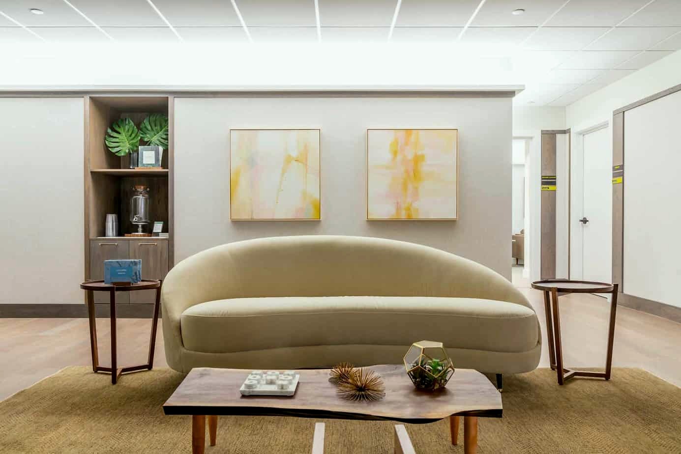 Lobby at Mountainside Chappaqua outpatient center