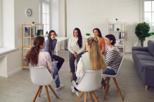 Women participating in treatment at Women’s Recovery in Denver, Colorado