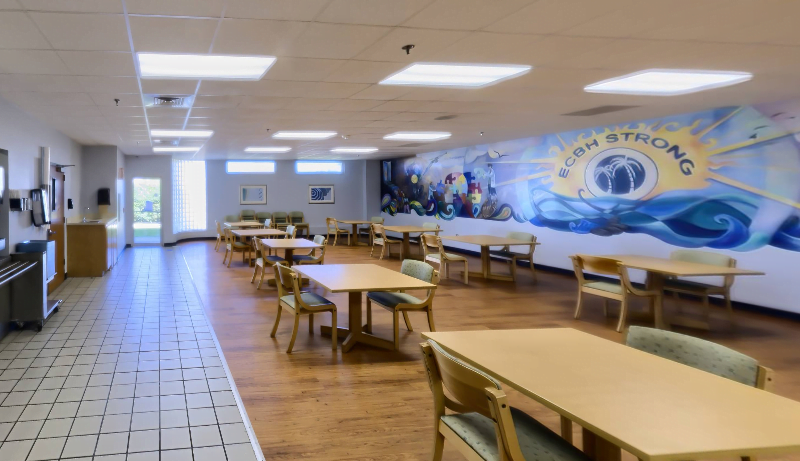 Cafeteria at Emerald Coast Behavioral Hospital