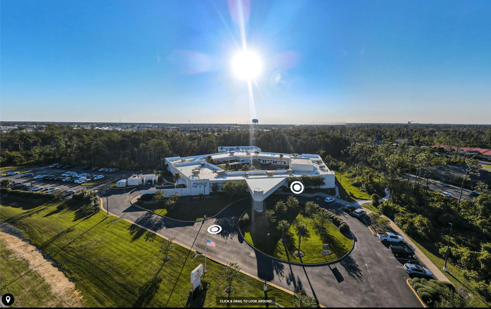 Emerald Coast Behavioral Hospital campus in Panama City, Florida