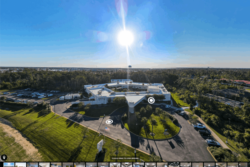 Emerald Coast Behavioral Hospital campus in Panama City, Florida