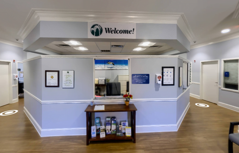 Lobby at Emerald Coast Behavioral Hospital