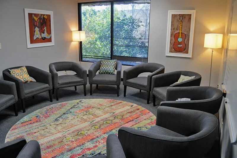 Balance Treatment Center Calabasas group room