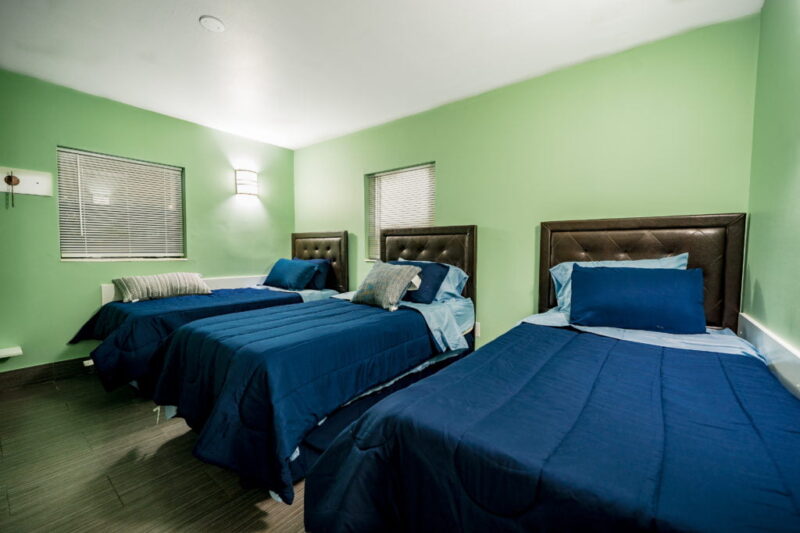 Residential bedroom at Harbor Village Florida
