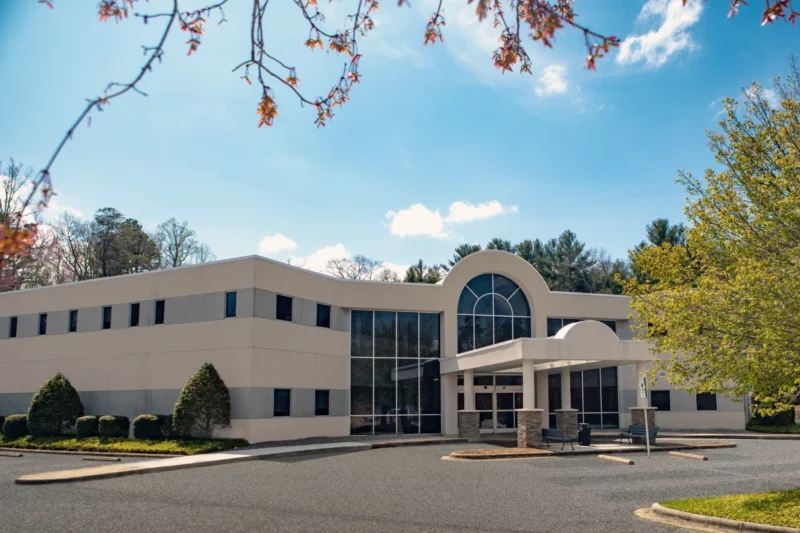 Front of Pyramid Healthcare Asheville outpatient treatment center