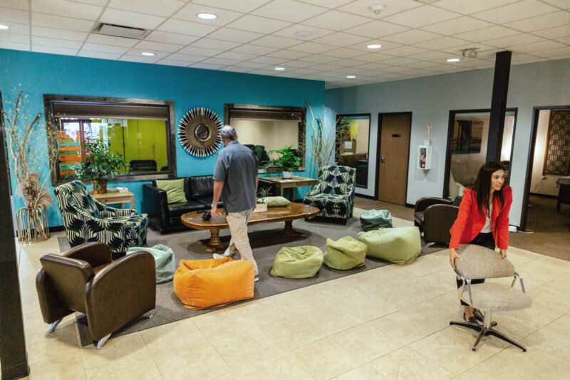 Interior at West Coast Recovery Centers’ Oceanside outpatient facility