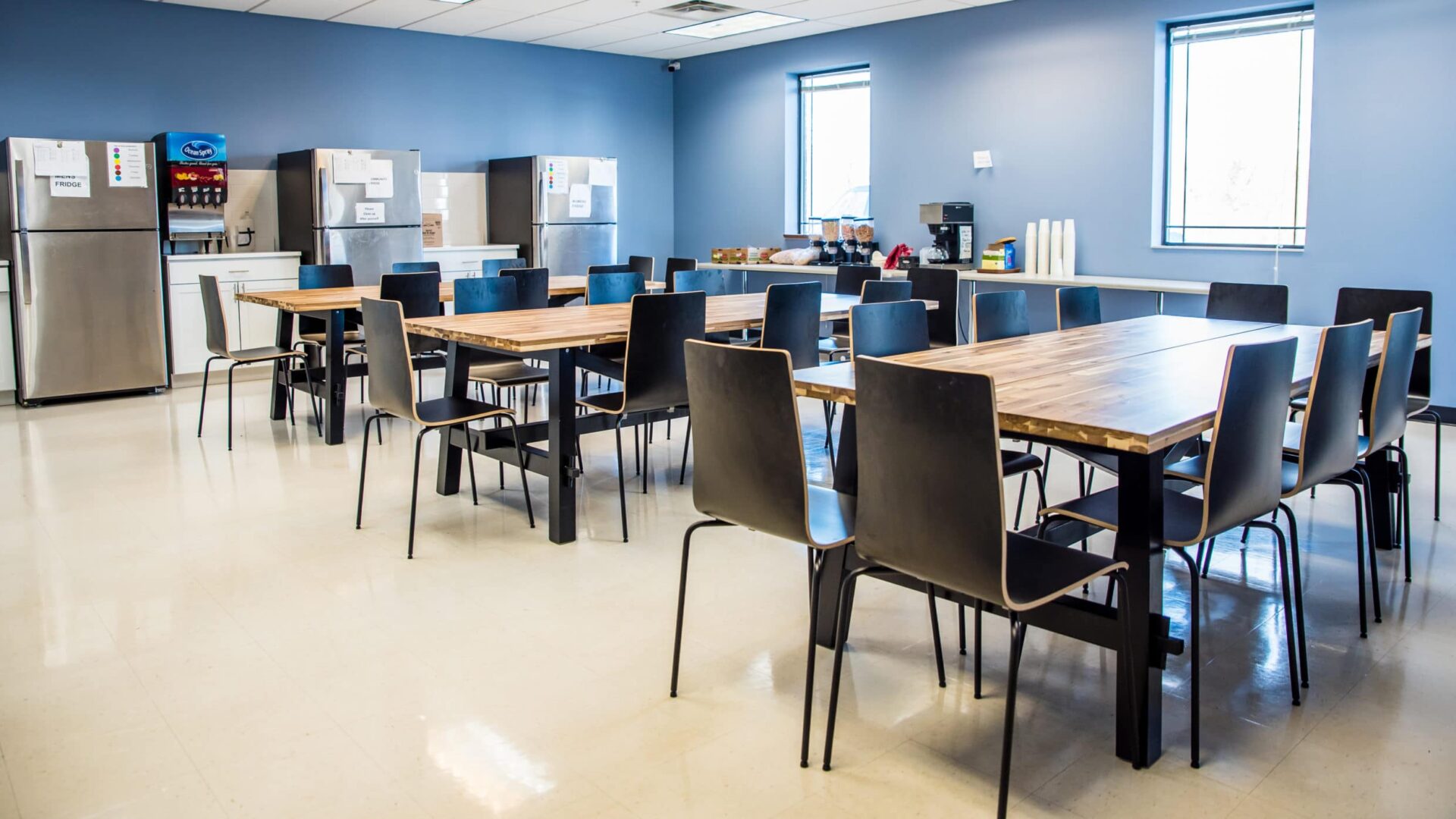 Dining room at Ohio Addiction Recovery Center