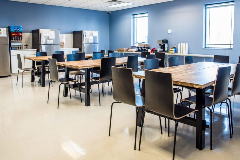 Dining room at Ohio Addiction Recovery Center