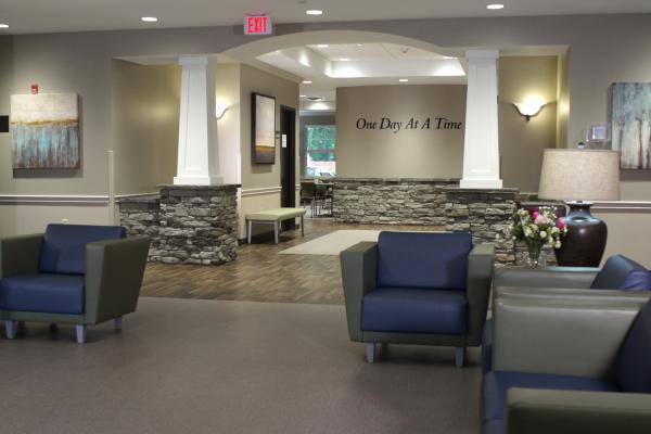 Interior treatment setting at Glenbeigh Rock Creek
