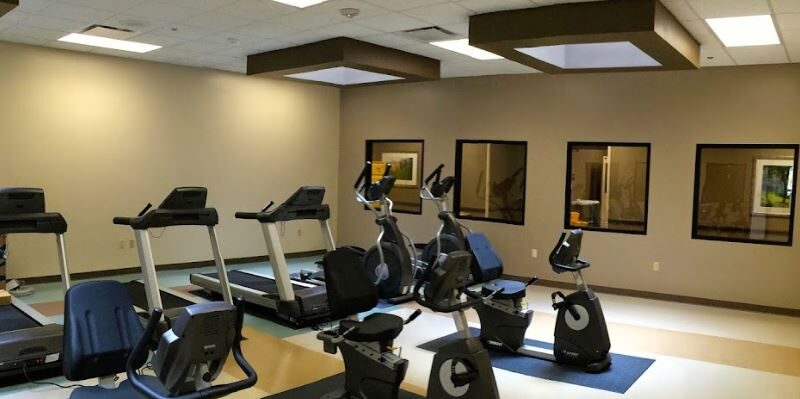 Fitness room at Westpark Springs in Richmond, Texas